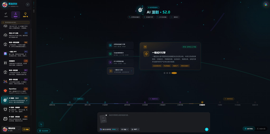AI漫剧商业全案生成案例